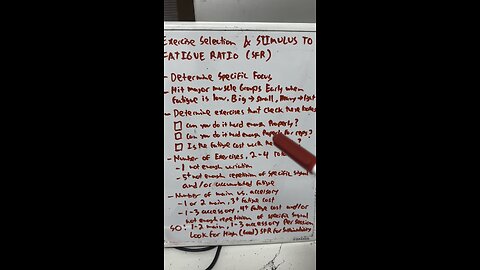 20240331 Day 721 Part-2 - Muscle Building Part-2: Exercise Selection & SFR