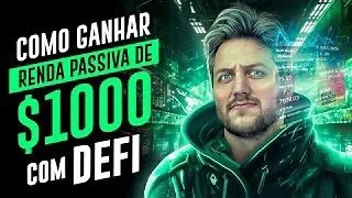 COMO GANHAR $ 1000 DÓLARES TODOS OS MESES INVESTINDO EM DEFI (Renda Passiva) @AugustoBackes #defi