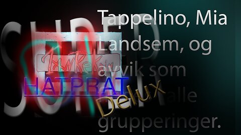 Super TankeKrim HatPrat Delux 01 Tappelinos forfølgelse av politiet og Mia Lamsendt