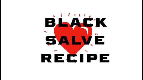 BLACK SALVE 2022 RECIPE