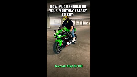 kawasaki ninja zx10r prize money in India ll must watch this video #ninja #superbike #motovlogers