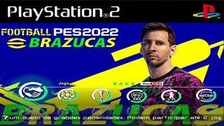 PES 2022 PS2 EFOOTBALL ELIMINATÓRIAS DA COPA DO MUNDO