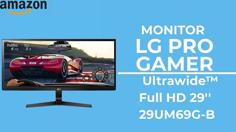 Monitor LG Pro Gamer Ultrawide™ Full HD 29'' - 29UM69G-B
