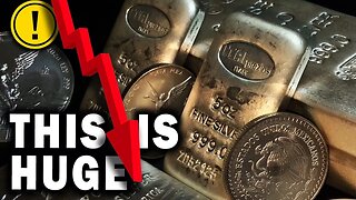 ALERT! Silver Price PLUNGES Over 5%! It Could Fall More! Here's Why