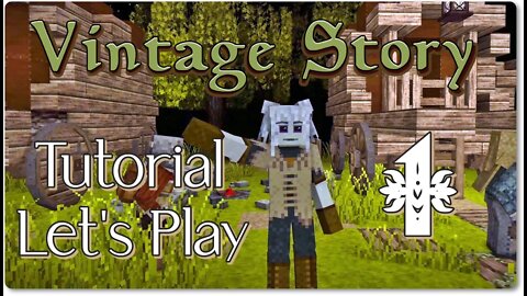 Vintage Story Tutorial Let's Play Episode 1: First Day, Knapping, Inventory Management, Stone Tools