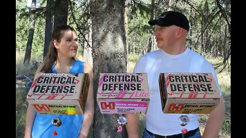 For The Ladies: Comparing Defensive Ammunition (Hornady Critical Defense Lite)