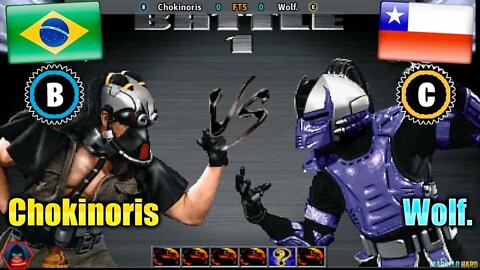 Ultimate Mortal Kombat 3 (Chokinoris Vs. Wolf.) [Brazil Vs. Chile]