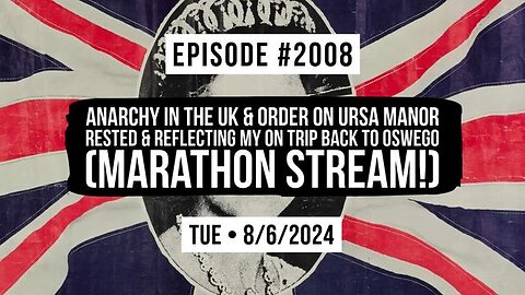 OWEN BENJAMIN | #2008 ANARCHY IN THE UK & ORDER ON URSA MANOR - RESTED & REFLECTING MY ON TRIP