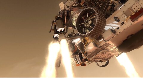 NASA's Mars 2020 Perseverance Rover Landing Animations
