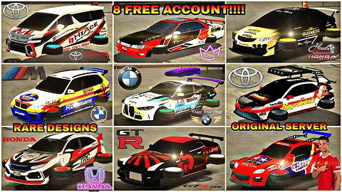 ACC FREE CAR PARKING MUITIPLAYER GLITCH CARS FREE ACCOUNT 100% #freeaccountcarparking