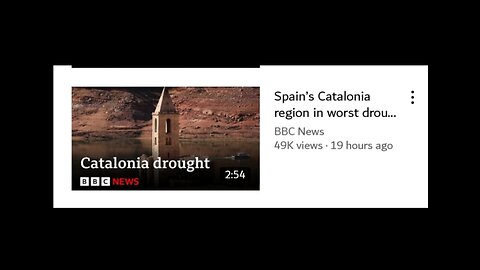 Spain’s Catalonia region in worst drought in decades - BBC News