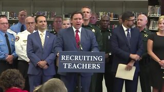 DeSantis announces 3 proposed initiatives aimed at Florida teacher recruitment, retention