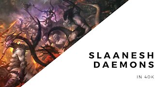 Preparing for a 40K Tournament with Slaanesh Daemons