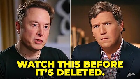 Tucker Carlson reacts to Elon Musk's message to Disney’s WOKE CEO!