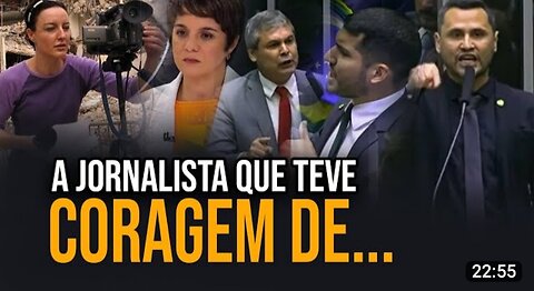 Jornalista CORAJOSA denuncia a possibilidade do "BRASIL" ter sido CHANTAGEADO
