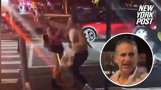 Shocking video: Millionaire investment banker slugs woman on NYC street