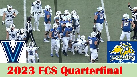 #8 Villanova vs #1 South Dakota State Football Game Highlights, 2023 FCS Quarterfinal