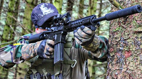 Airsoft War - Silverback SRS and more Section8 Scotland
