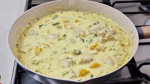 How to cook chicken breast in creamy sauce