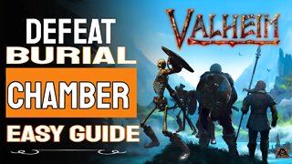 Valheim | My First Burial Chamber Adventure | New Player Guide