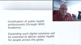 Dr. John Campbell - WHO’s Global Digital Health Certification Network