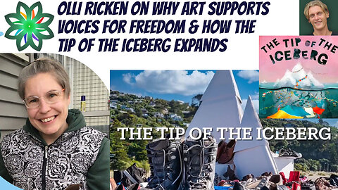 Olli Ricken on why art supports Voices for Freedom & how The Tip of the Iceberg expands