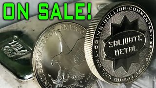 Silver Is ON SALE!!!