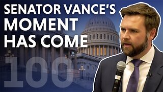 Senator Vance's Moment Has Come