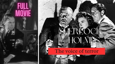 Basil Rathbone Sherlock Holmes And The Voice Of Terror 1942