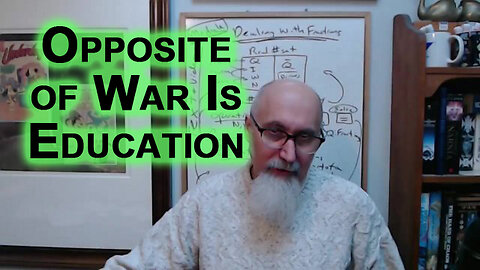 The Opposite of War Is Not Peace, It’s Education