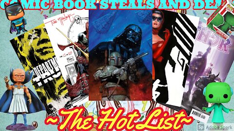 CBS&D Hot List!! Hottest Exclusive Variants on the Internet !! #comicbooks #funkopops #actionfigures