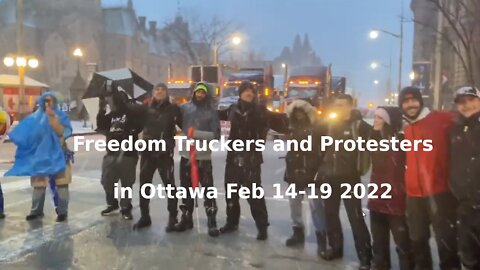 Ottawa Freedom Convoy Feb 19