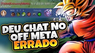 FOCARAM MEU OFF META! QUE VACILO | MOBILE LEGENDS