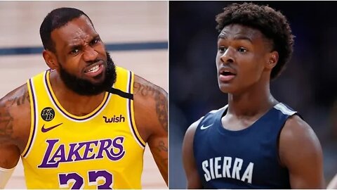 LeBron Signs Extension with Lakers Set to End When Bronny Joins the NBA