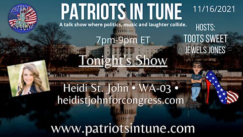 MERRICK GARLAND LIED TO CONGRESS! HEIDI ST. JOHN WA-O3 - PIT - Ep. #492- 11/16/2021