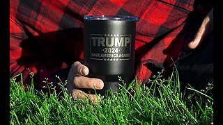 Donald Trump Laser Engraved 30 Oz Bottle