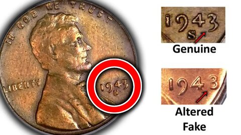 SUPER RARE $100,000 LINCOLN PENNY - MOST VALUABLE PENNIES FROM 1943