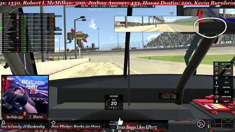 You ain't First, Yer LAST! NASCAR iRacing, LETS GO!