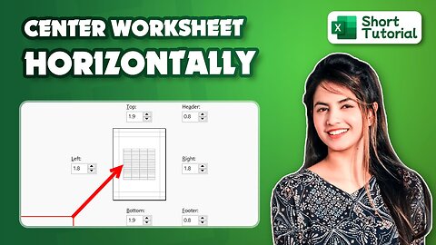 How To Center Worksheet Horizontally In Excel