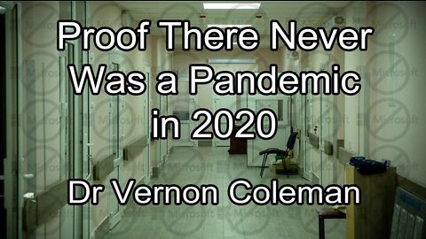 Proof There Never Was A Pandemic in 2020*