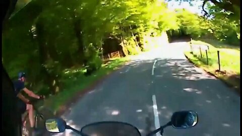 #biker, how to, pass a cyclist, , dashcam,