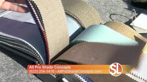 All Pro Shade Concepts offers unique and beautiful shades and awnings for your home
