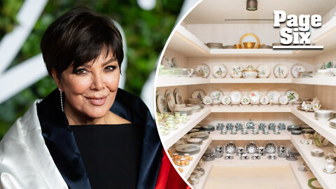 Kris Jenner is so rich that she has an entire room for dishes