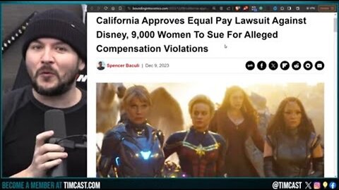 DISNEY SUED BY OVER 9000 WOMEN FOR PAYING LESS THAN MEN, DISNEY WOKENESS BACKFIRES HILARIOUSLY