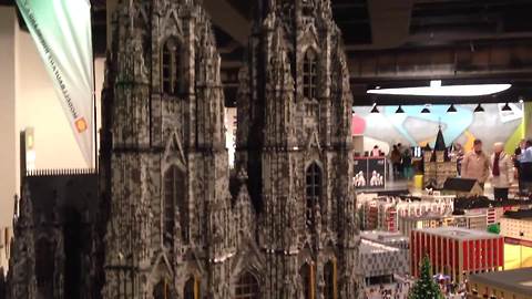 Incredibly detailed city centre built to scale with Legos