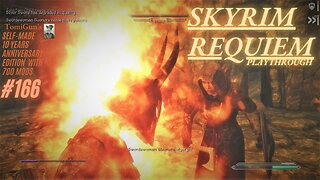 Skyrim Requiem #166: Falskaar - Confronting Vernan the Necromancer in Volkrund Keep
