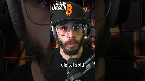 Is Bitcoin REALLY digital gold? #bitcoin #crypto #shorts