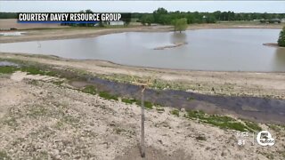 Medina County soybean field transformed into nature preserve, loop trails