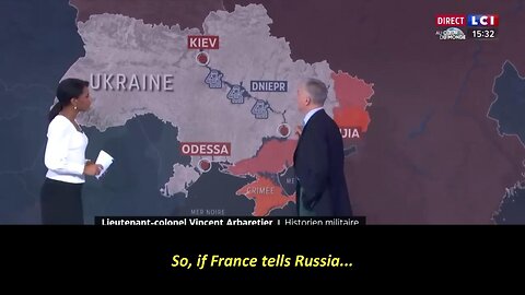 French MSM is discussing where exactly troops can be deployed in Ukraine