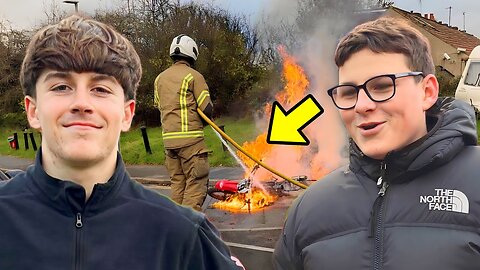 My Pitbike Caught Fire!